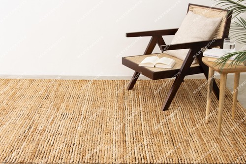 Rayé art déco zone jute - art,