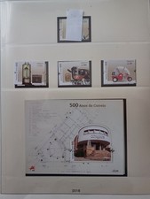 Timbres et blocs Portugal année 2018 neufs sans charnière faciale 119 euros