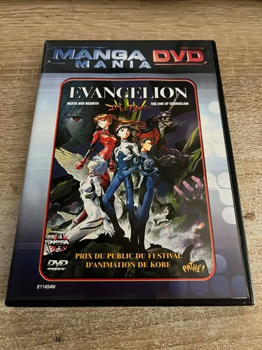 Dvd manga mania evangelion - manga,