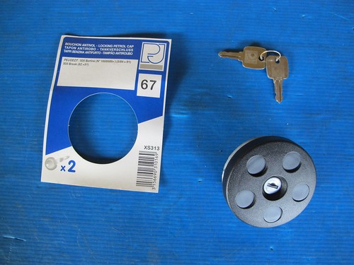 Bouchon carburant pour - de, pj