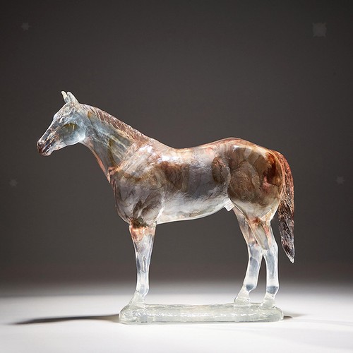 Statue cheval figurine - cheval,