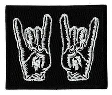 Écusson patche horns of metal