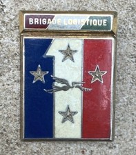 1° C.A, Brigade Logistique, cigogne argentée, homologation gravée