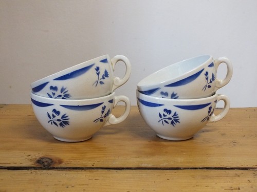 Tasses lunéville décor - tasses,