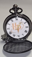 Harry Potter Montre à  Gousset, Noir mat, à  quartz