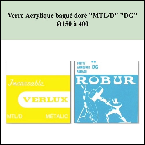 Verre montre acrylique - de,