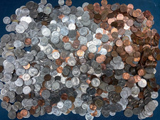 Lot Monnaies USA 6.2 Kg Cent