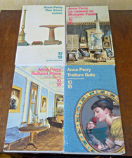 Lot 4 Livres 10/18 Anne Perry Grands Détectives