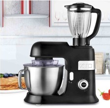 KitchenCook - Robot pétrin avec blender Expert XL - 6,5 L - 1 1300 W - noir - EX