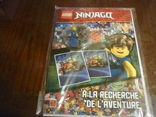 FIGURINE LEGO MINIFIGURE LIVRE magazine NINJAGO a la recherche de l'aventure