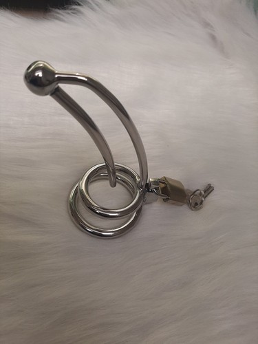 Male locking chastity cage - male,
