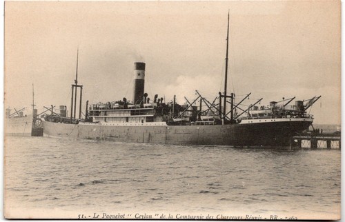Carte postale bateau - postale, boat