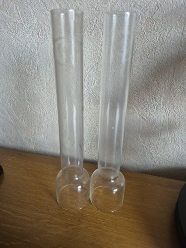 Deux verres lampe pétrole - lampe, à