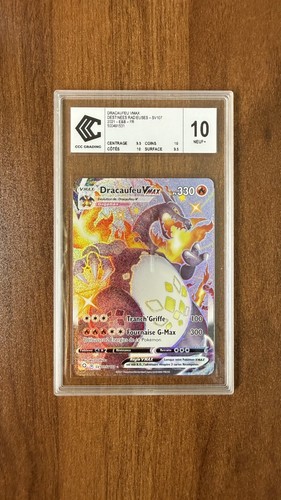 Dracaufeu vmax shiny ccc - shiny,