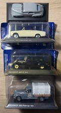 NOREV SA 1:43 Peugeot 403 Cab.,203 ,402 B, 203 Pick-Up (4 Pièces)