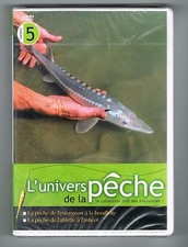 L'UNIVERS DE LA PÊCHE N° 5 - ESTURGEON / ABLETTE - DVD NEUF NEW NEU