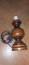 Vintage lampe in wood art