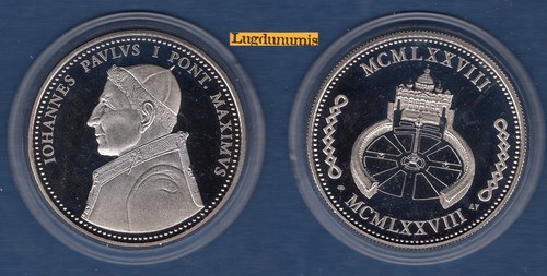 Médaille série des papes - -,
