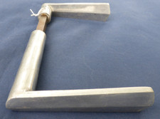 2 poignées  Aluminium serrure