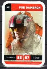 Cartes STAR WARS SOLO Leclerc 2018 #49 POE DAMERON
