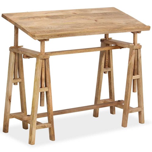 Table dessin bois manguier - dessin,