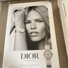 Original Poster Affiche Montre Dior Collection 120x175 Cm Rolled Roulée
