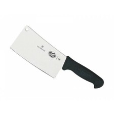 VICTORINOX FUEUILLE DE BOUCHER COUPERET , manche noir, lame inox 15 cm  REF 9412