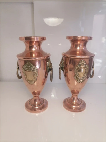Vases amphore urne en cuivre - urne,