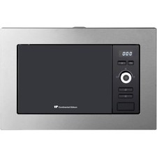 CONTINENTAL EDISON MO20IXEG Inox Four micro-ondes encastrable Grill 20L - 800W -