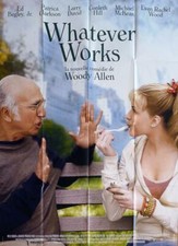 WHATEVER WORKS - WOODY ALLEN / LARRY DAVID - LARGE FRENCH MOVIE POSTER