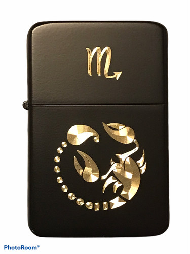 Scorpion briquet noir - briquet,