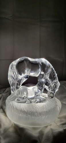 Cheval roche cristal - de, en
