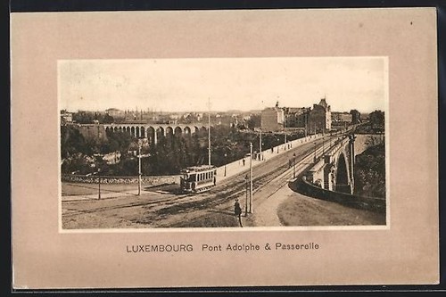 Luxembourg pont adolphe - pont, et