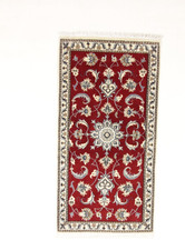 Tapis Orient Super Nain Avec Soie (136 X 70 CM) Tapis Persan Neuf