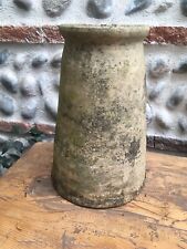 Très Belle Cloche Marchaire Terre Cuite 1920 Décoration Decor Florale Pot