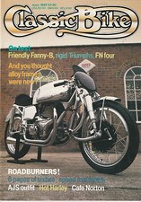 CLASSIC BIKE.June 87.FN