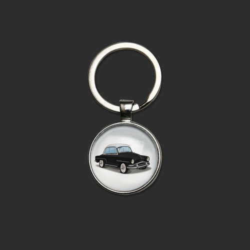 Porte clefs simca aronde grand - porte-clefs,