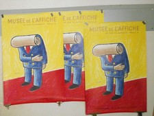 UN LOT DE TROIS AFFICHES