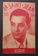 partition LA SAINT JEAN -