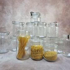 Lot bocaux vintage LE MEILLEUR, Pots bocal en verre - Conservation stockage