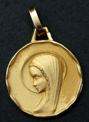 Médaille religieuse plaqué