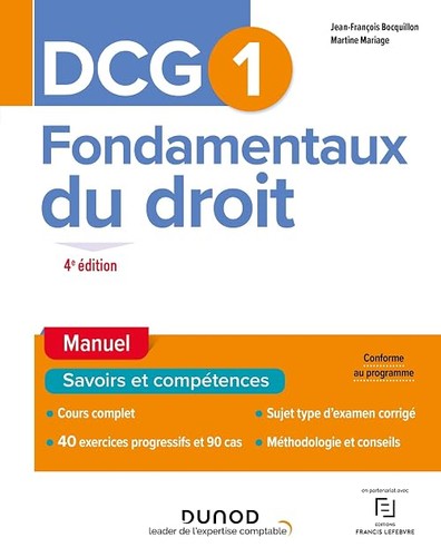 Dcg fondamentaux droit - 1, du
