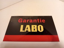 Plaque tole publicite huile