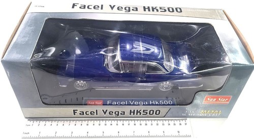 Facel vega hk500 blue 18 - blue, 1:18