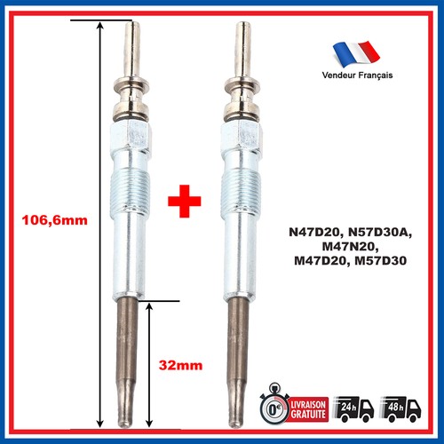 Bougie préchauffage pour - 2,