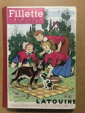 FILLETTE - Album relié 1er semestre 1955 (numéros 442 à 467) - BE