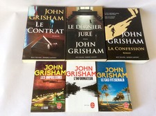 John Grisham * Lot 1/2 de 6