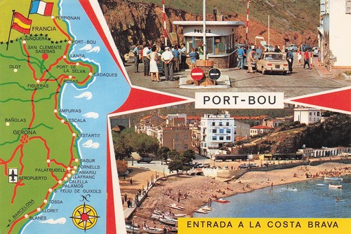 Espagne portbou entree la - de,
