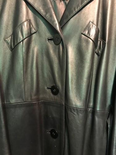 Manteau femme trench cuir - manteau,