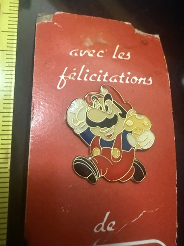 Pin vintage nintendo mario - pin's,